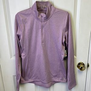 Reebok women’s 3/4 zip pullover NWT